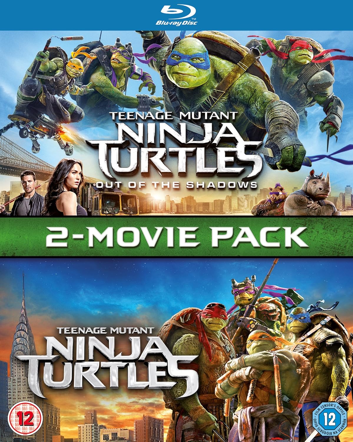 Amazon Co Jp Teenage Mutant Ninja Turtles 2 Movie Pack Tmnt Tmnt Out Of The Shadows Blu Ray Dvd ブルーレイ Amazon Co Jp Teenage Mutant Ninja Turtles 2 Movie Pack Tmnt Tmnt Out Of The Shadows Blu Ray Dvd ブルーレイ