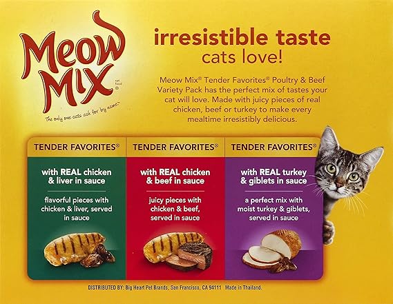meow mix poultry and beef