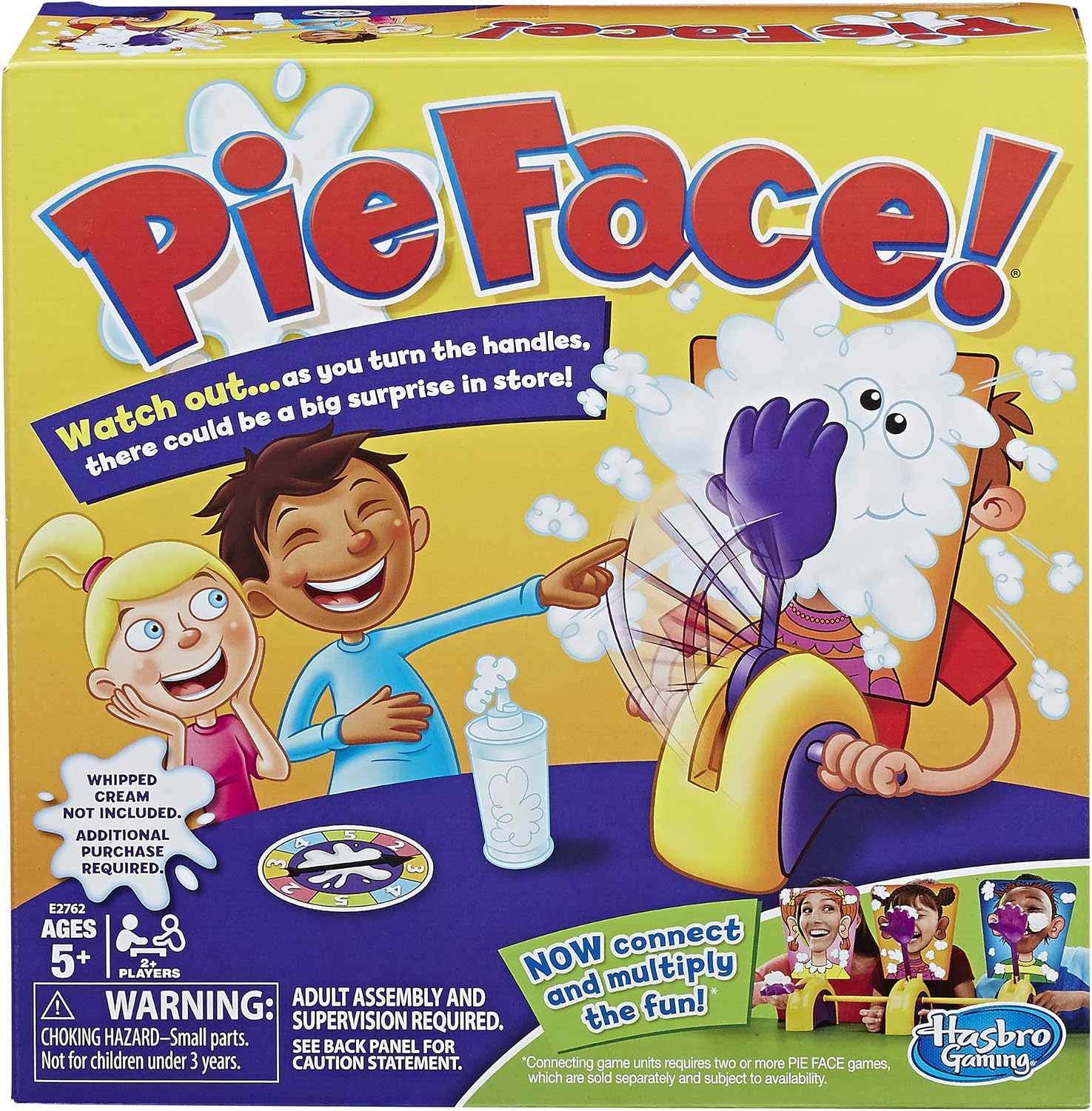 Pie Face Game, Blue