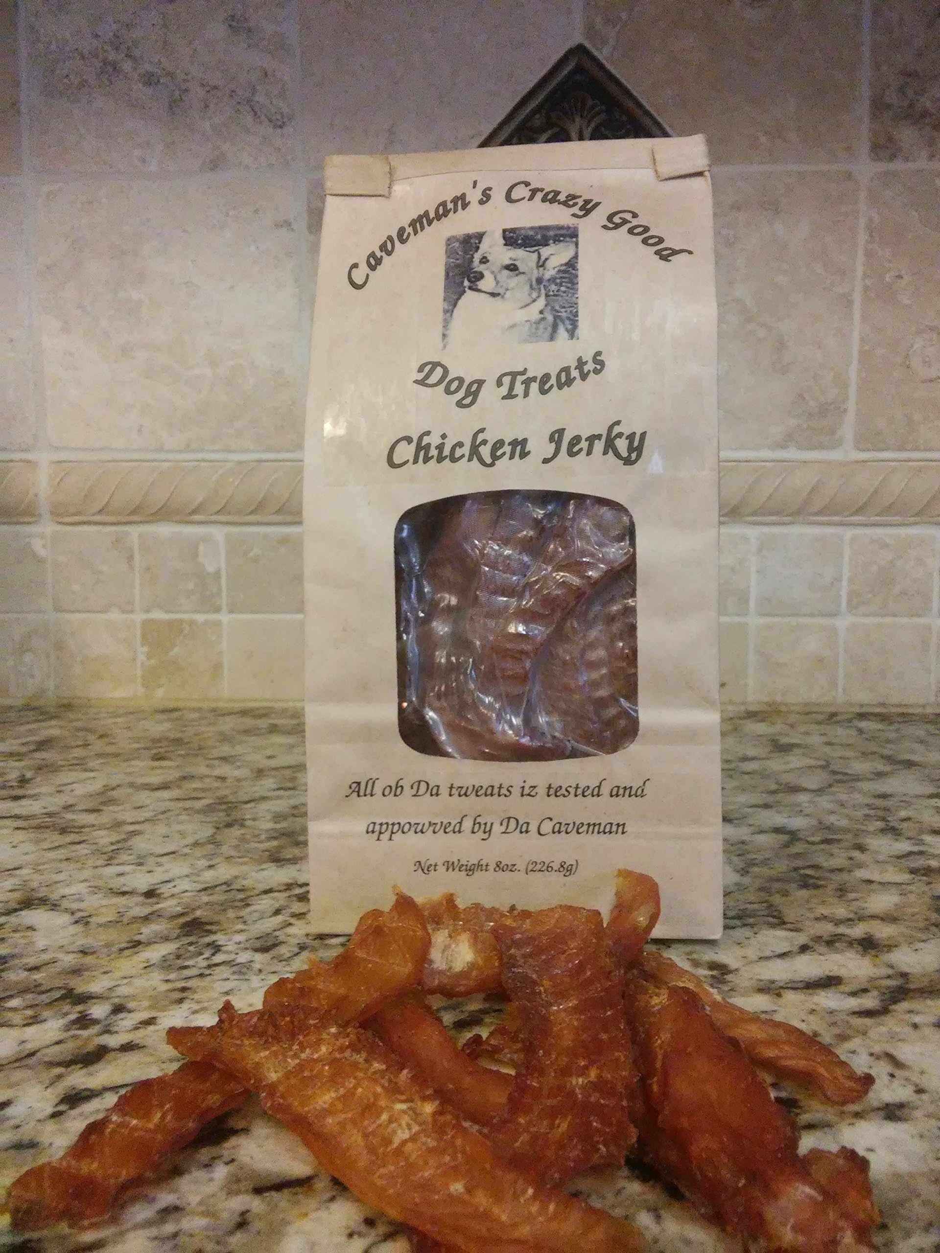 Cavemans Crazy Good Chicken Jerky
