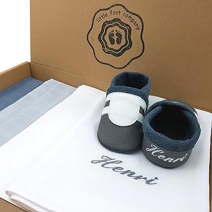 Sparen mit dem Starterset! Spucktücher, 4 Stoffwindeln im Geschenkeset und handgemachte Krabbelschuhe Babyschuhe Lauflernschu