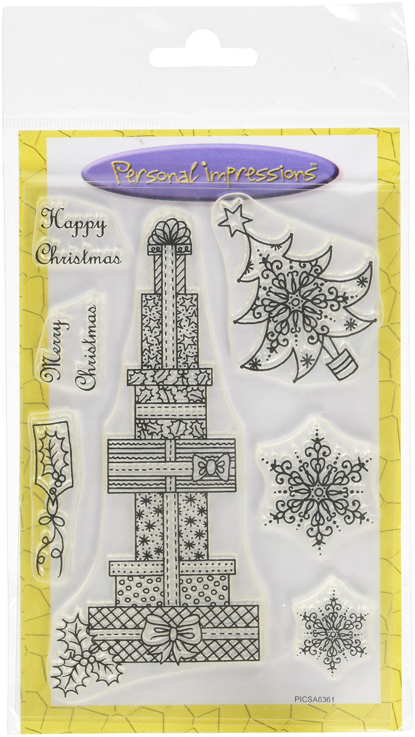 Art Stamps A6 Sue Dix Huge Stack of Presents Stamp