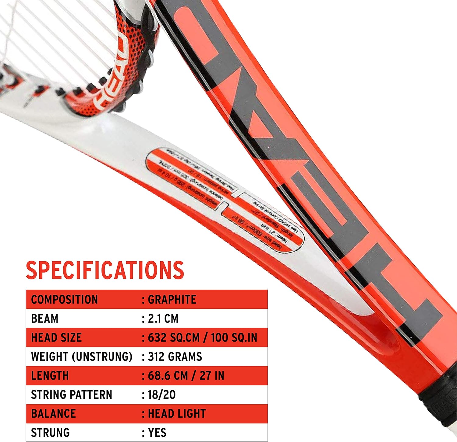 head microgel racket