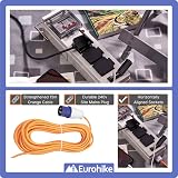 Eurohike 15m Mains Kit 3 UK Sockets 2 USB 2.1A Camping Caravan Hook Up IP44 view 3