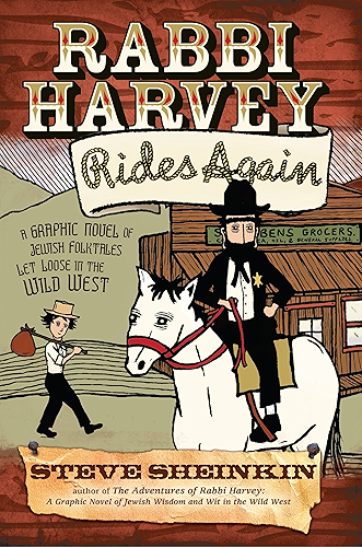 Download Rabbi Harvey Rides Again: A Graphic Novel of Jewish Folktales Let Loose in the Wild West (English Edition) PDF
