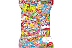 MUNCHBOX Bulk Candy Variety Pack - 6 lb Candy - Candy Bulk Individually Wrapped Candy- Halloween Candies - Trick Or Treat Candies - Piñata Filler Stuffers - Pinata Candy Stuffers - Candy Party Favors
