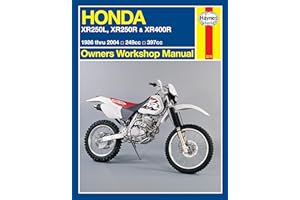 Honda XR250L, XR250R & XR400R 1986 thru 2004: 249cc, 397xx (Owners' Workshop Manual)