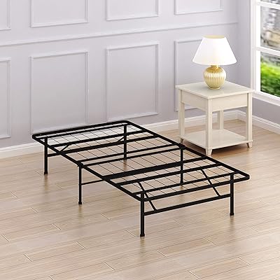 Simple Houseware 14-Inch Twin Size Mattress Foundation Frame