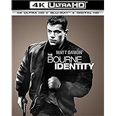 The Bourne Identity [4K Ultra HD + Blu-ray + Digital HD]
