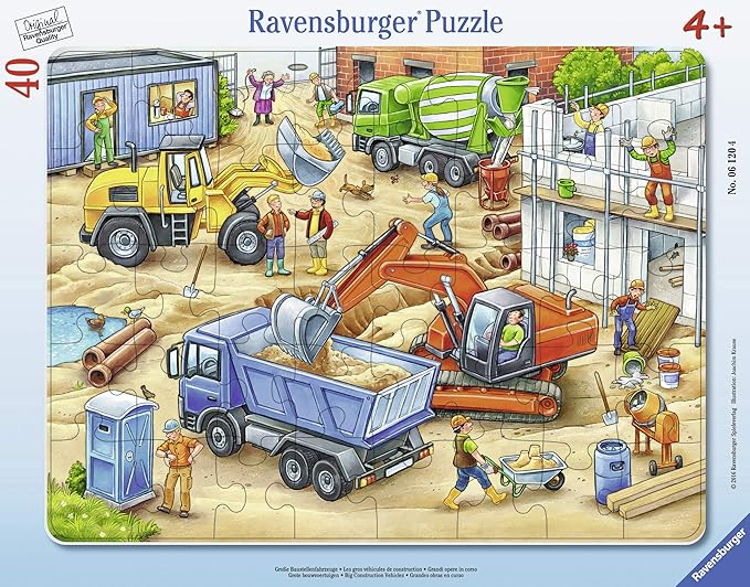 Ravensburger 06120 - Große Baustellenfahrzeuge