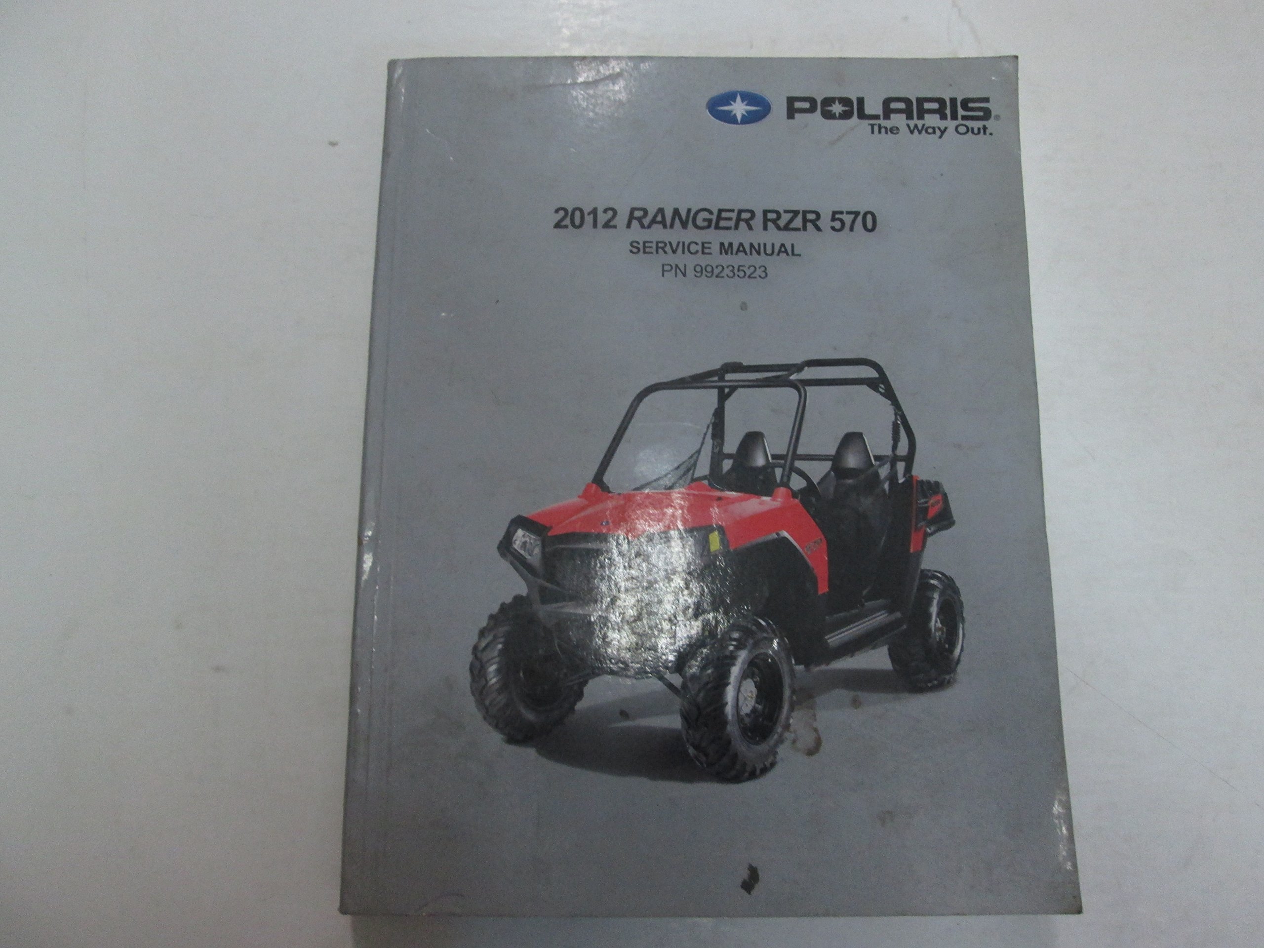 2012 Polaris Ranger RZR 570 Service Repair Manual STAINED Paperback – 2011