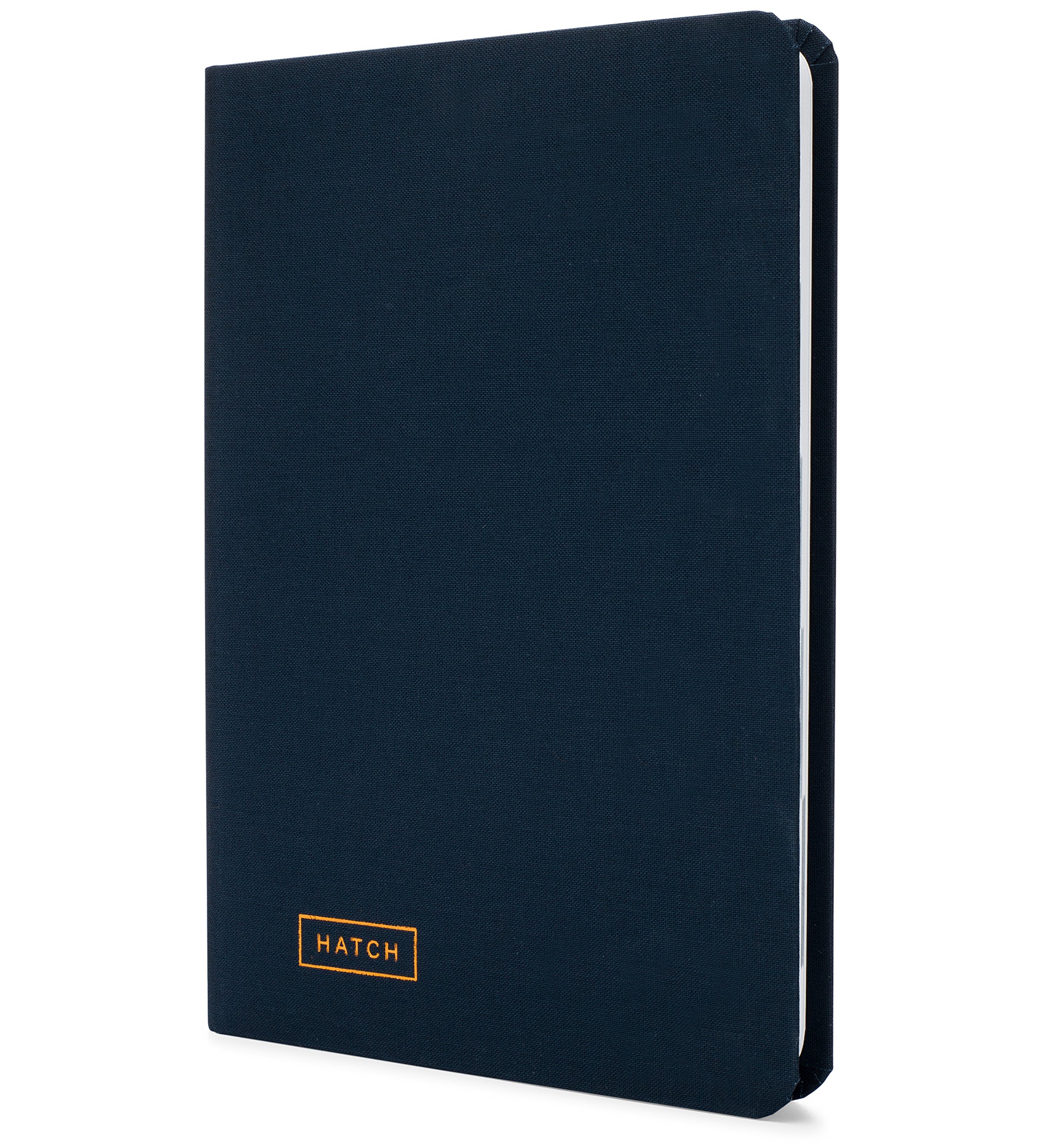 Hatch Idea Notebook - Idea Journal & Project Planner Notebook with Sections for Entrepreneurs, Project Managers, & Business Owners - Midnight Blue - Hardcover, 160 Pages, 5.75” x 8.25”