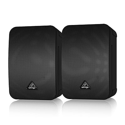 Behringer 1C-BK Ultra-Compact, 100W, 5" Monitor Speakers