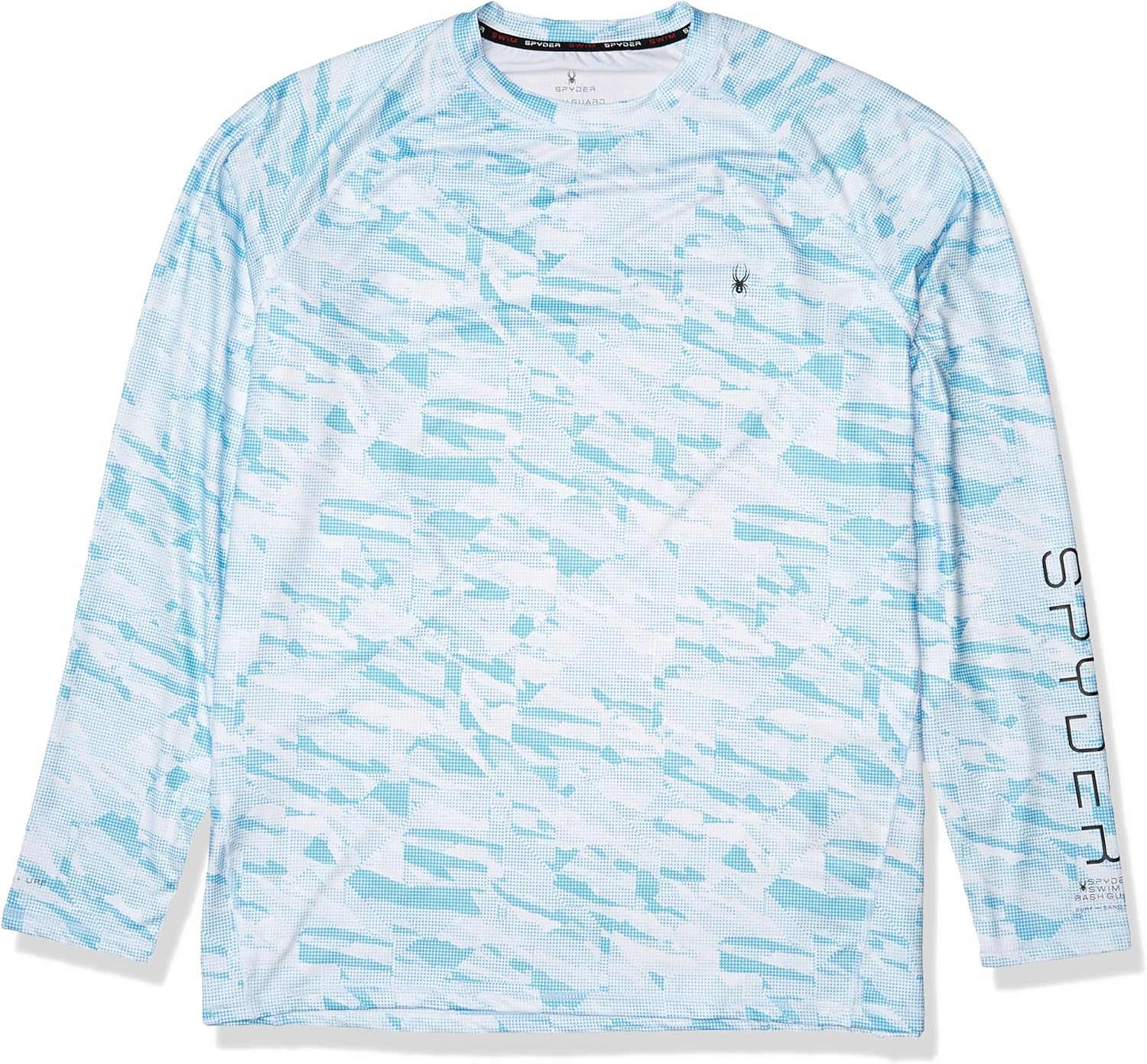 Spyder Men's Long Sleeve Rashguard Rash Guard Shirt Amazon.co.uk Clothing