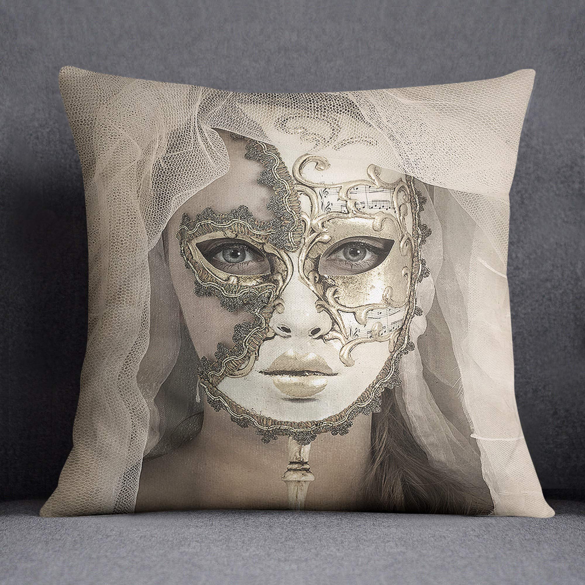 Bonamaison Decorative Cushion Cover, Multi, 45x45