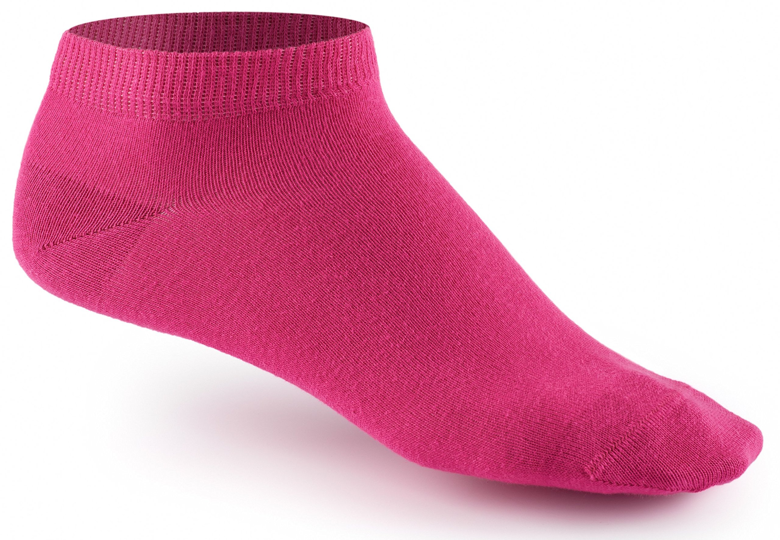 10 Paar Sneaker Socken von Mat & Vic\'s für Sie und Ihn - Cotton classic - 35 36 37 38 39 40 41 42 43 44 45 46 47 48 49 50 - bequem ohne drückende Naht - angenehmer Komfort-Bund - entspricht OEKO-TEX Standard 100 (35-38, Berry Colors / rosa