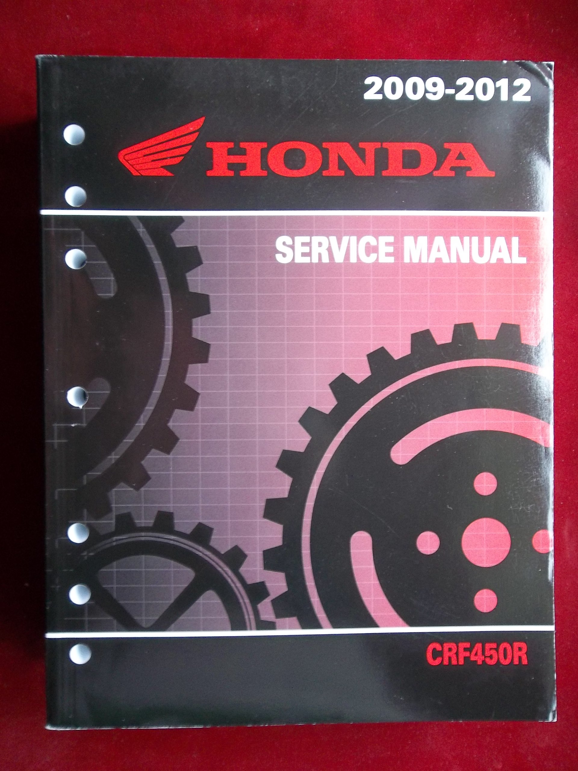 2009 - 2012 CRF450R Honda Service Shop Repair Manual 61MEN73 Paperback –  2011