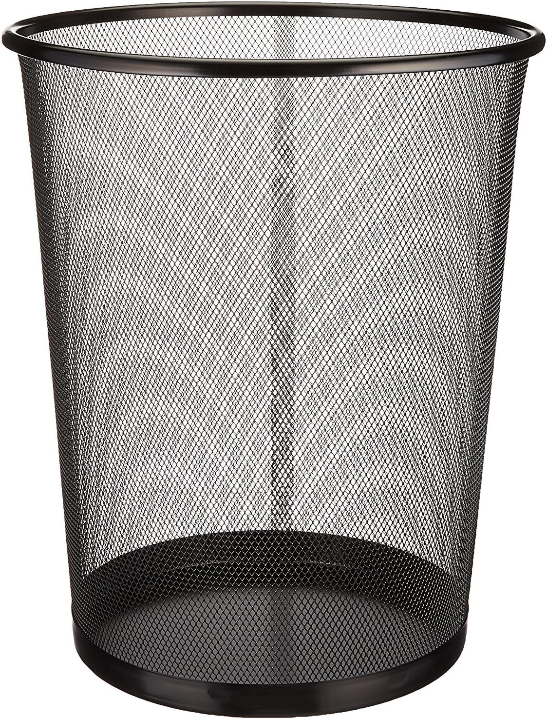 Zuvo Mesh Wastebasket Metal Wire Garbage Trash Can for