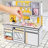 MGA's Miniverse Make It Mini Kitchen DIY Playset UV Light Batteries view 2
