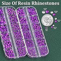 Resin Rhinestones for Crafting with B7000 Jewelry