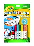 Crayola Colour By Number Mini Markers