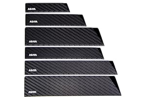 Asaya Professional Knife Edge Guards -Universal Blade Covers - Extra Strength, ABS Plastic and BPA-Free Felt Lining, Non-Toxi