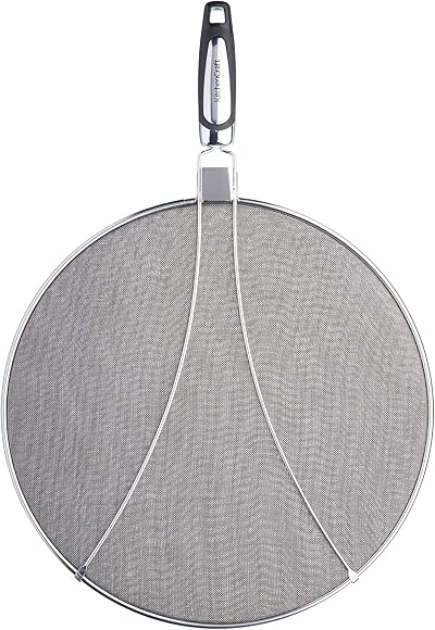 MasterClass Stainless Steel Splatter Guard Odour-Resistant 33cm 13 inch