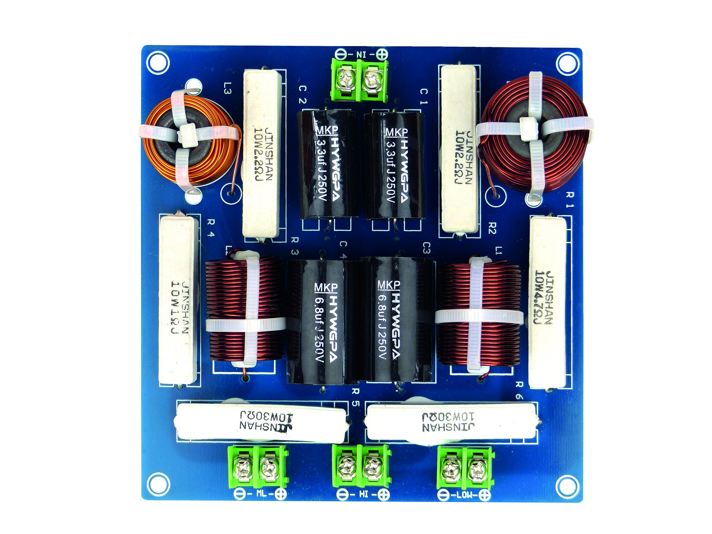 DynaVox 207281 Crossover 3-Way 300 W Model 3W300 Black