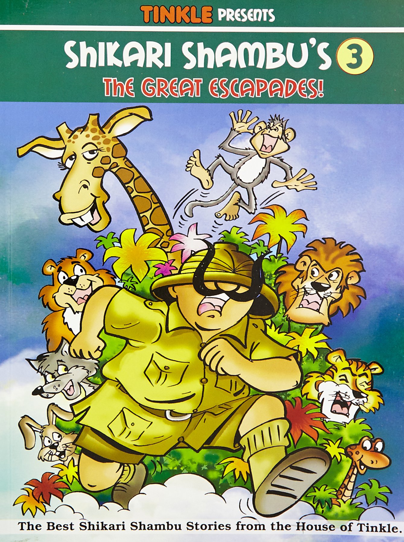 Buy Shikari Shambu S Escapades Tinkle Book Online At Low Prices In India Shikari Shambu S Escapades Tinkle Reviews Ratings Amazon In buy shikari shambu s escapades tinkle