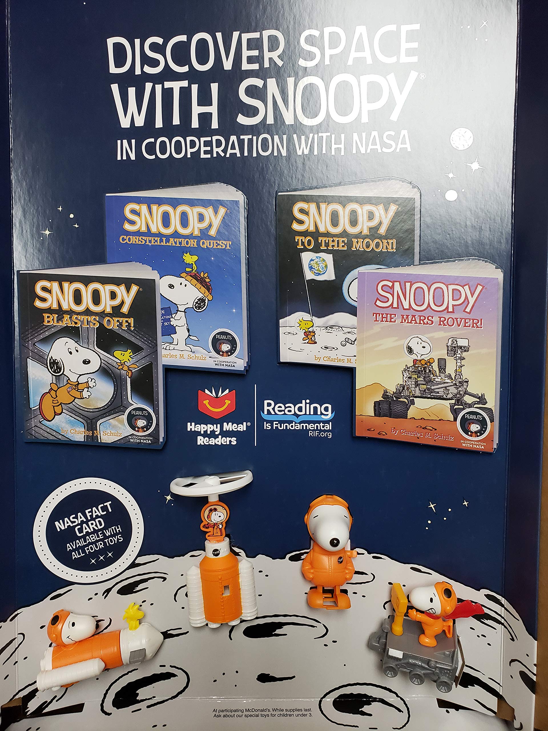 Happy Meal Snoopy Space Mcdonalds Snoopy 2019 McDonald's
