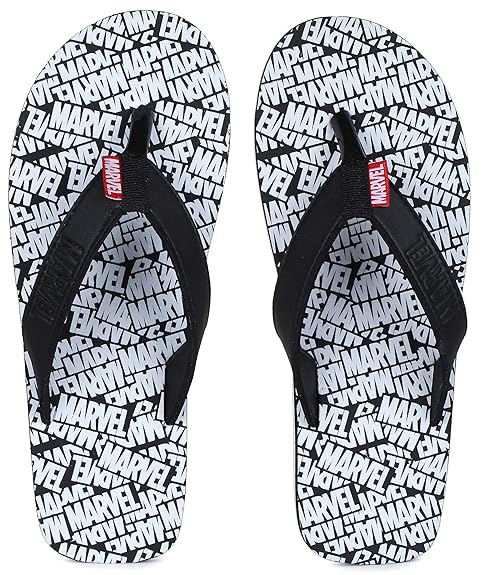 marvel flip flops mens
