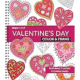 Color & Frame - Valentine’s Day (Coloring Book)