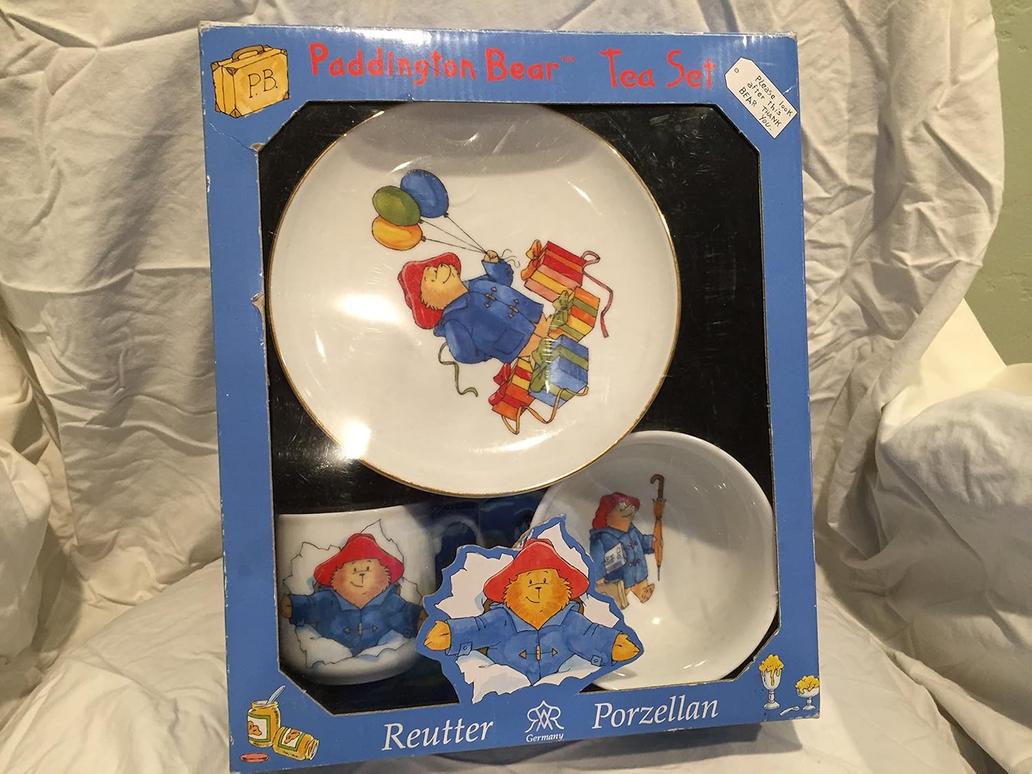 paddington bear tea set