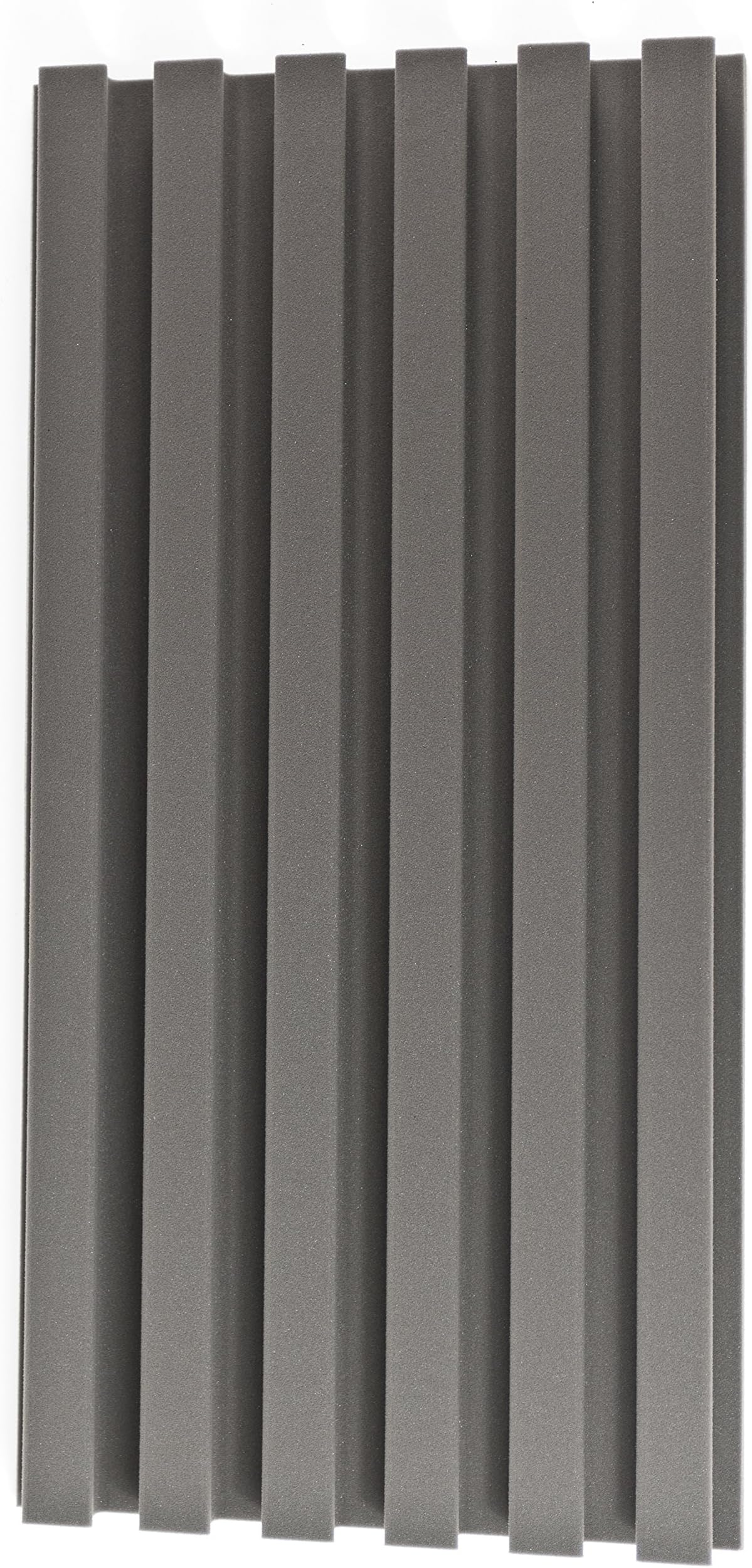 JOCAVI Acoustic Panels Jocavi Acoustic Panel Stripesorb 120 STS120 48"x24"x3" Studio Grade. Grey Foam. 2-Pack. Covers 15.5 Sq.Ft (STS120rf)