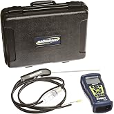 Bacharach Fyrite InTech 0024-8523 Residential Combustion Analyzer Kit with O2 Sensor, CO Sensor, Probe, 4 AA Batteries, Rubber Boot and Hard-Carry Case