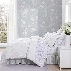 Laura Ashley- Twin XL Comforter Set, Reversible