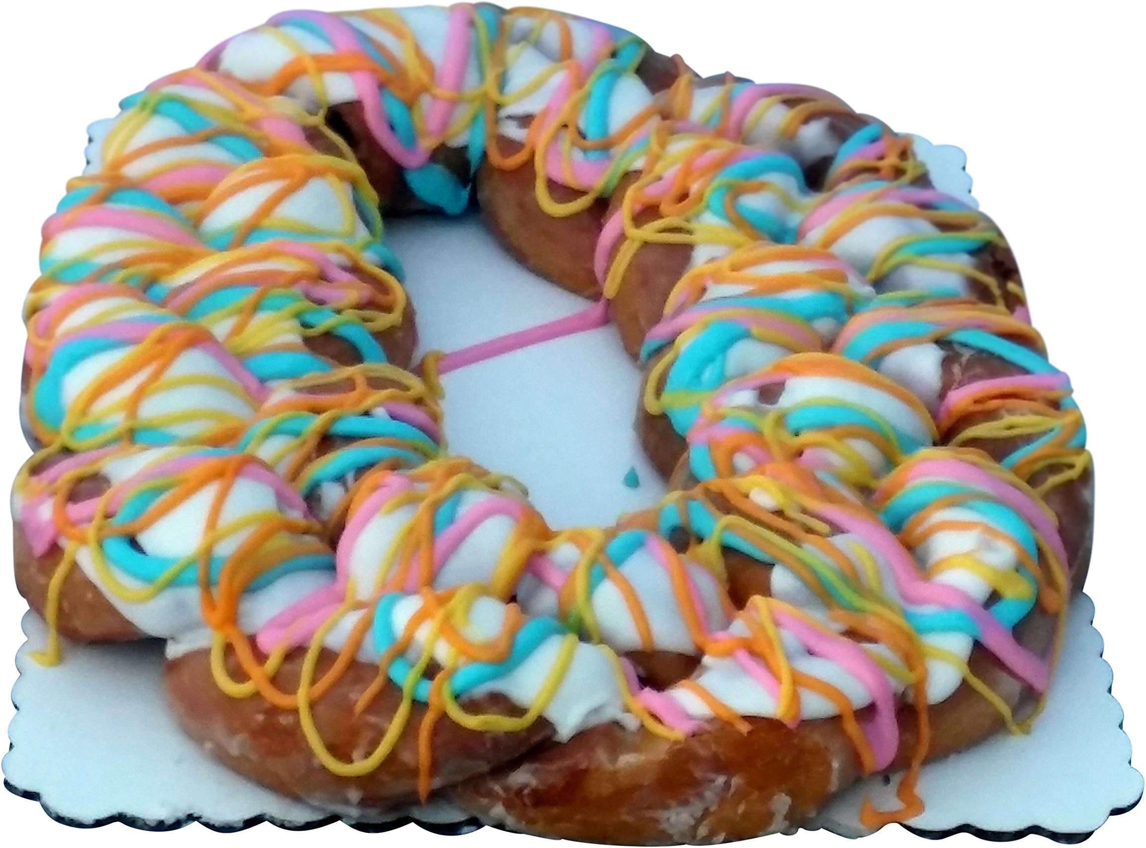 GetKingCake Traditional King Cake (Strawberry Cream Cheese)