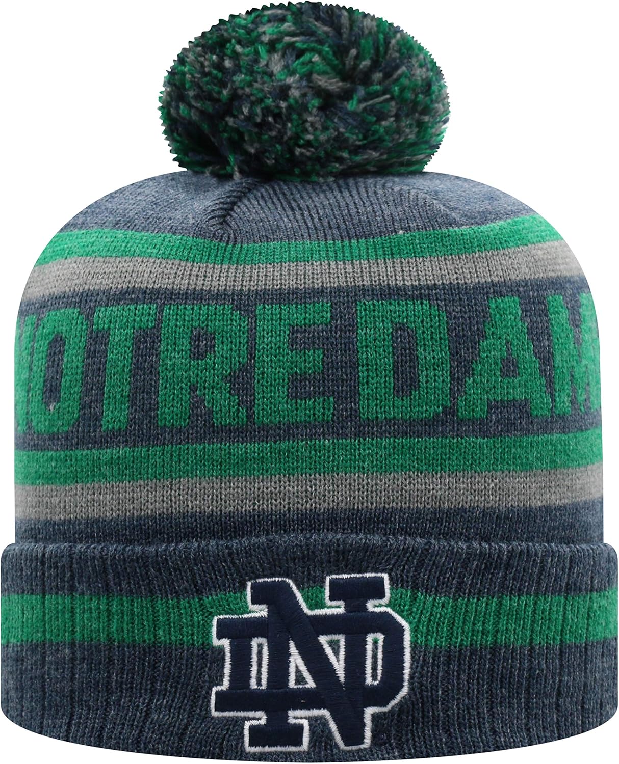 notre dame pom pom hat