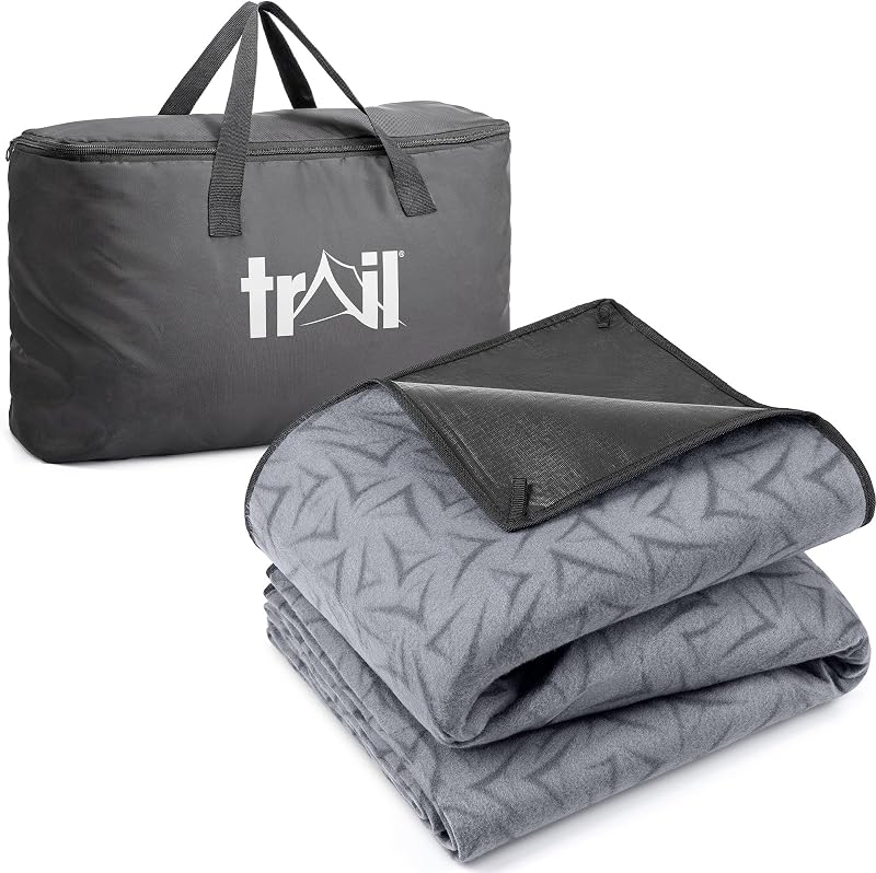 Trail Soft Fleece Tent Carpet 240x220cm with Foam Core & PE Base