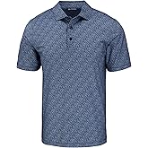 Cutter & Buck Pike Eco Pebble Print Stretch Recycled Mens Polo