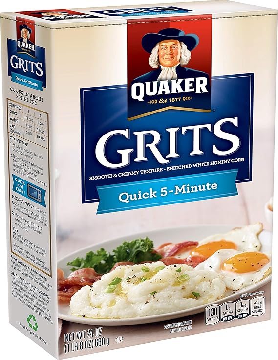 Quaker Grits Old Fashioned 680g Pack of 1 Amazon.co.uk Grocery