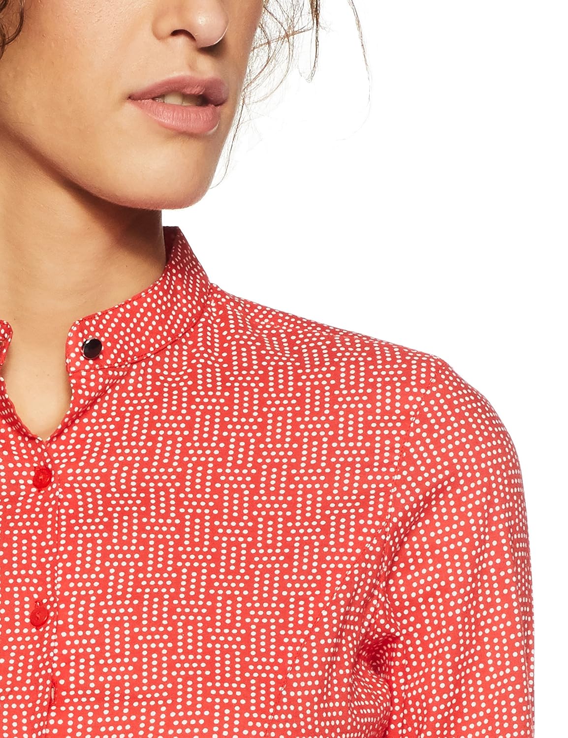 park avenue women's quilted regular fit shirt