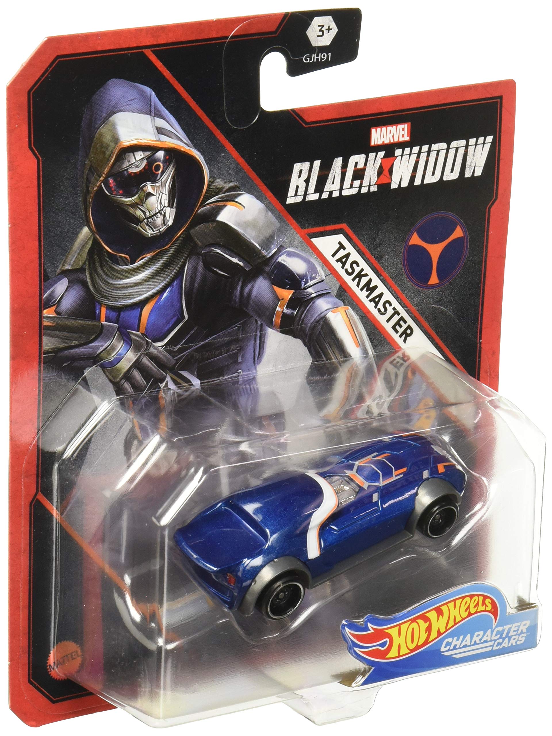 Hot Wheels Character Cars - Marvel: Black Widow - Taskmaster