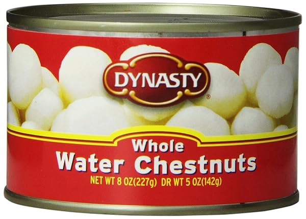 DYNASTY WATER CHESTNUTS, WHOLE, 8 OZ