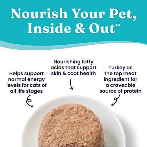 Solid Gold Wet Cat Food Pate for Adult & Senior Cats Real Turkey