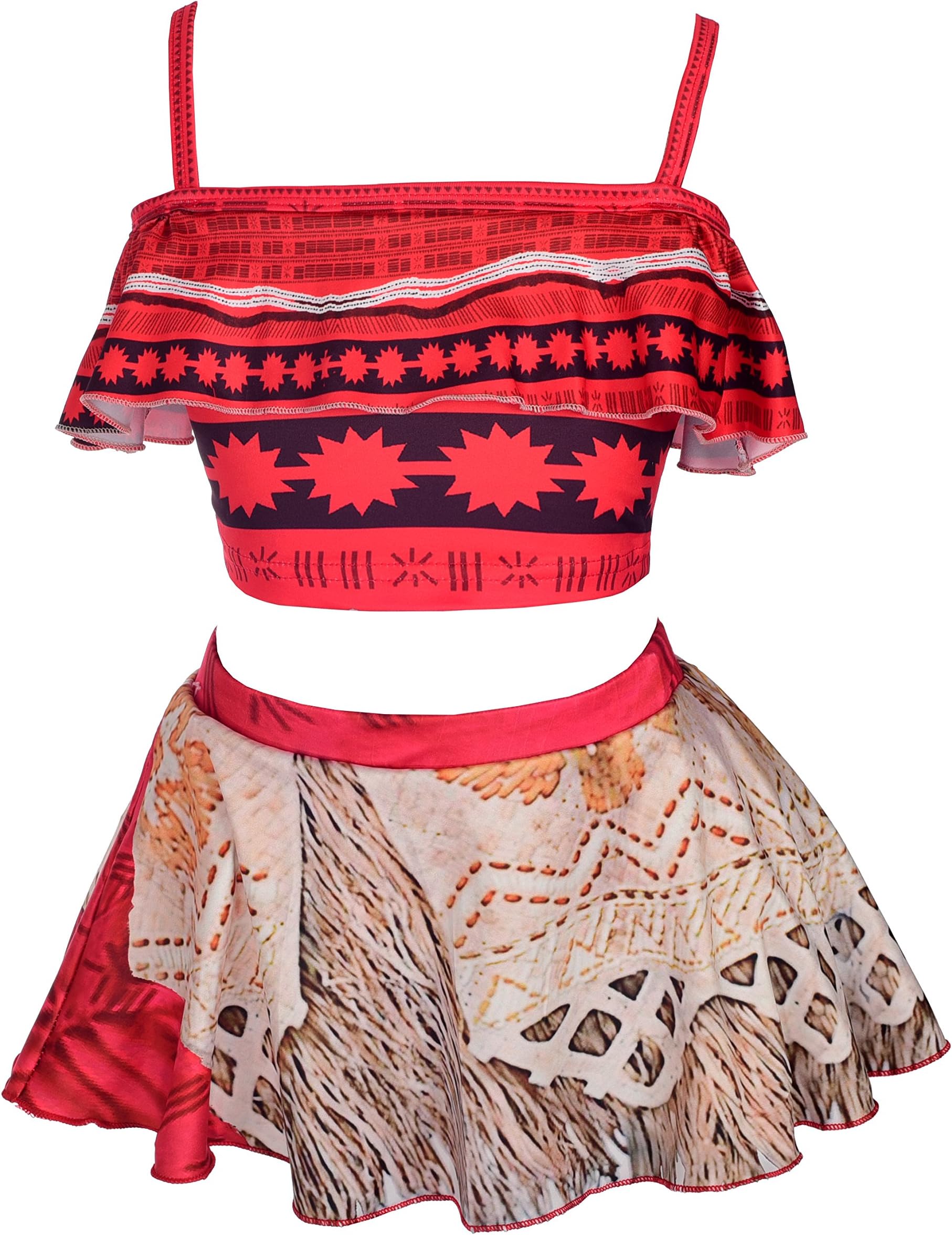 Dressy DaisyGirls Princess Swimwear Adventure Bathing Suit Tankini Swimsuit 2 Pieces with Accessories