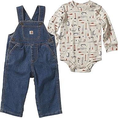 baby boy dungaree set