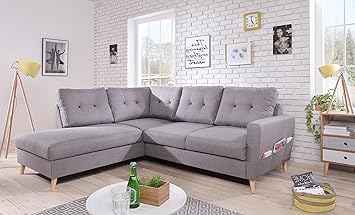 Bobochic Oslo L Canapé Scandinave Convertible Dangle