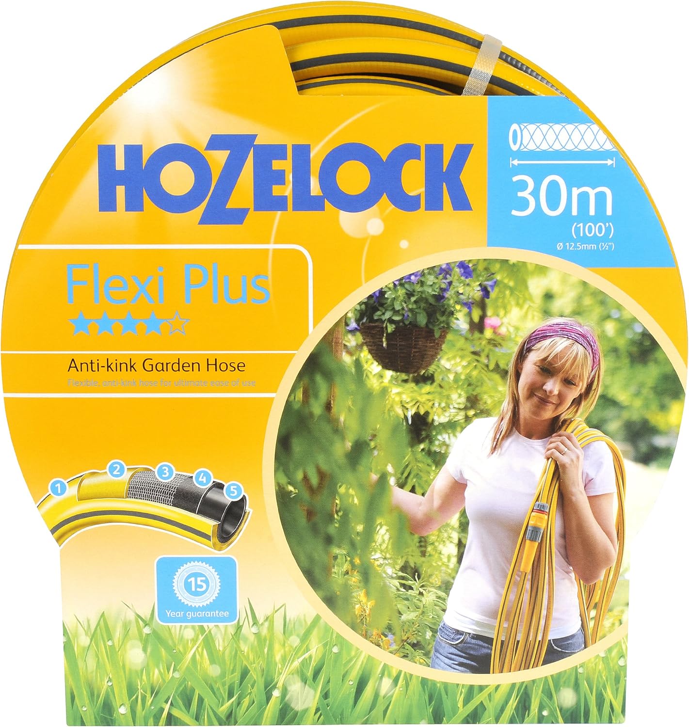 Hozelock 30m Flexi Plus Hose Amazon.co.uk Garden & Outdoors