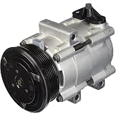 Denso 471-8106 New Compressor with Clutch | Replaces 15-21161 F3LY19703A F3VY19703A F4LY19703A 4L3Z19703AB 4L3Z19703AC F6LZ19703AA F70Z19703AA F7LZ19703AA F7OZ19703AA.